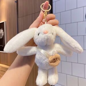 Plush Bunny bag charm / Keychain new and big size